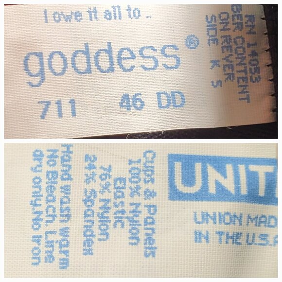 Goddess Corset Bustier – Black Lace with trim + Optional Garters NWT - Picture 8 of 8